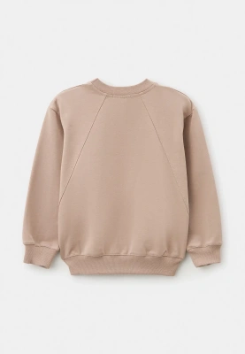 Свитшот Гарт из двунитки в цвете мокко