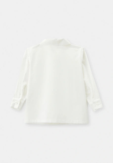 Рубашка Дженис для малышей в белом цвете