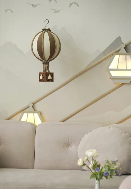 Воздушный шар «Монгольфьер» Мокко 25 см