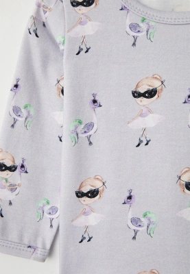 Комплект из лонгслива и брюк