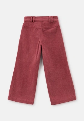 Брюки бордового цвета