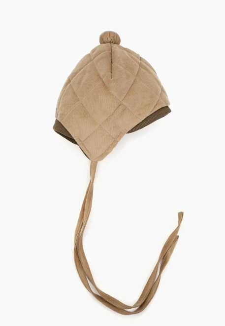 Шапка Теренс в светло-коричневом цвете