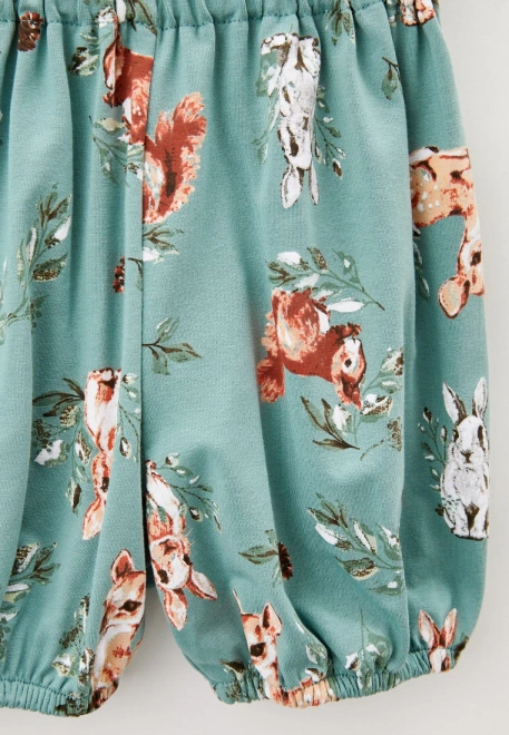 Шорты панталоны на малышей из трикотажа