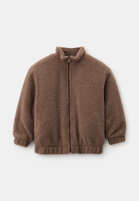 Куртка из меха в коричневом цвете