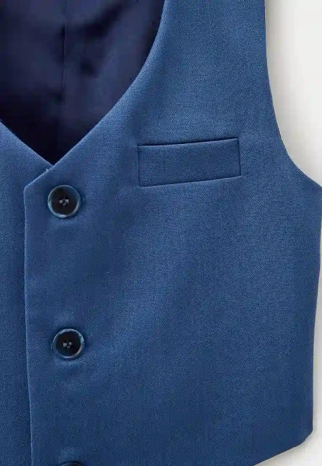 Жилет Арнольд в синем цвете для мальчиков