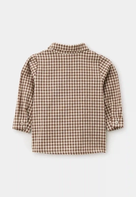 Рубашка Тревис из хлопка в клетку 