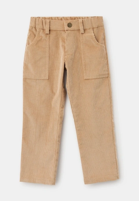 Костюм бежевый из вельвета на мальчика 