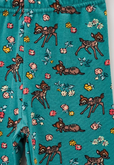 Капри для  малышей с принтом олененок Бэмби