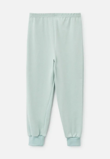 Пижама Чен с принтом для мальчиков в мятном цвете