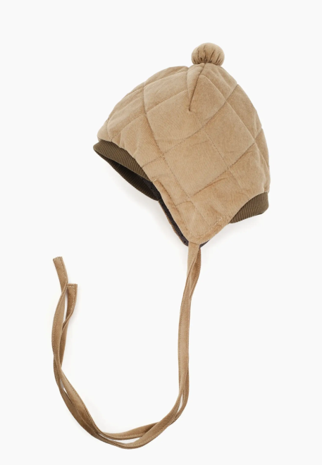 Шапка Теренс в светло-коричневом цвете