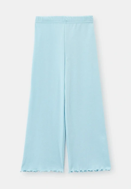 Пижама Эбигейл в голубом цвете с принтом для девочек