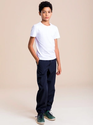 Брюки из влагозащитного материала софтшелл с резинками по низу брючин