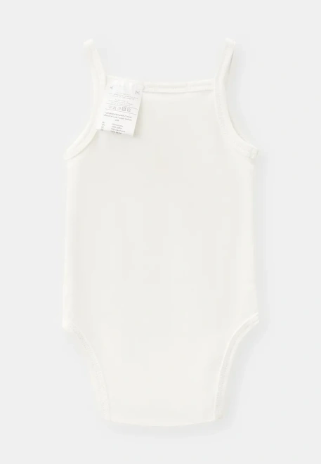 Боди с рюшкой из хлопка с принтом цветоки 