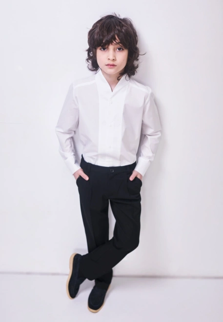 Брюки с отстрочкой из ткани Rika Брюки с отстрочкой из ткани Rika