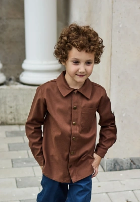 Рубашка Дэнди из фланели для мальчиков