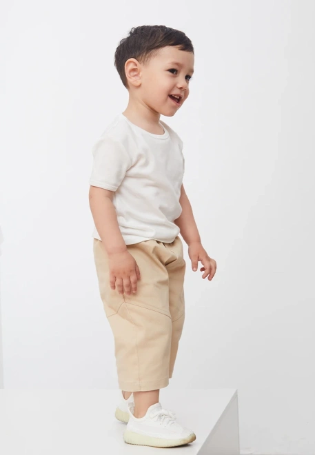 Шорты из котона однотонные