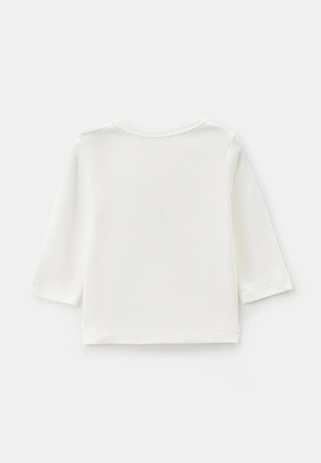 Лонгслив из хлопка с принтом полицейский и овчарка