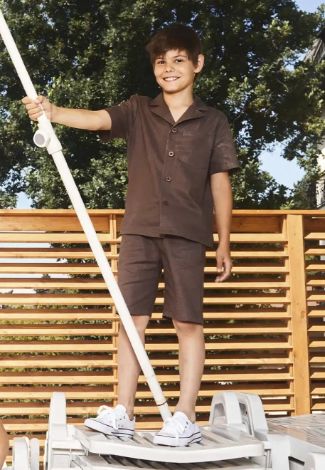 Костюм из конопляной ткани