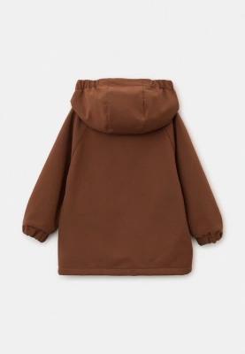 Костюм Клир из куртки и брюк в коричневом цвете