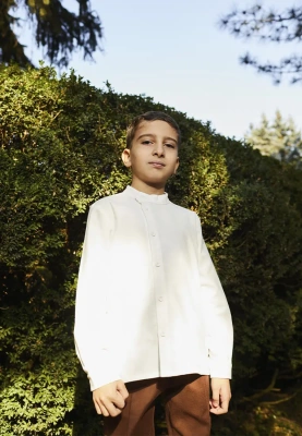 Рубашка Эштон с ассимитричной застежкой 