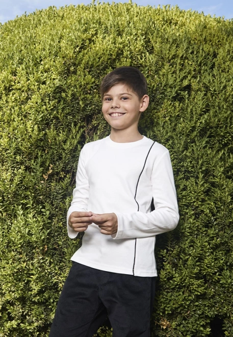 Лонгслив из интерлока Лонгслив из интерлока