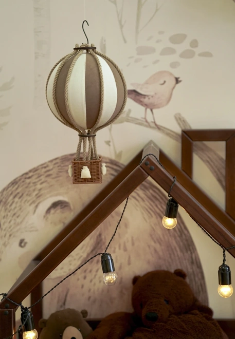 Воздушный шар «Монгольфьер» Мокко 25 см