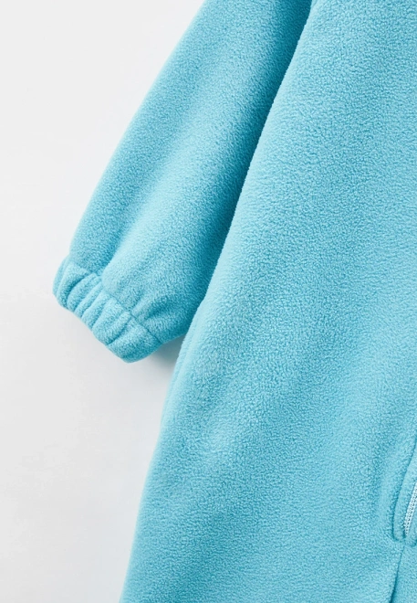 Комбинезон из флиса на молнии с капюшоном