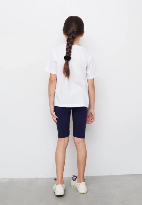 Велосипедки темно-синего цвета 