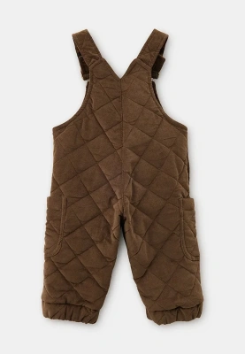 Комбинезон из вельвета в коричневом цвете