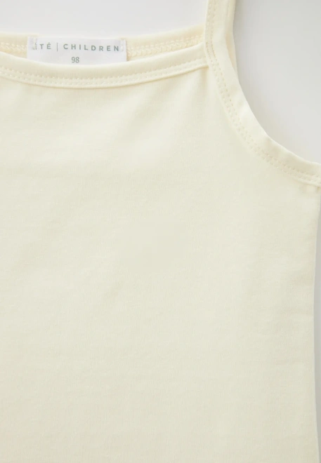 Комплект из маек молочного цвета