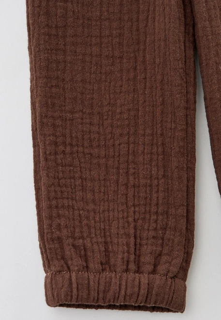 Брюки для малышей на резинках из муслина