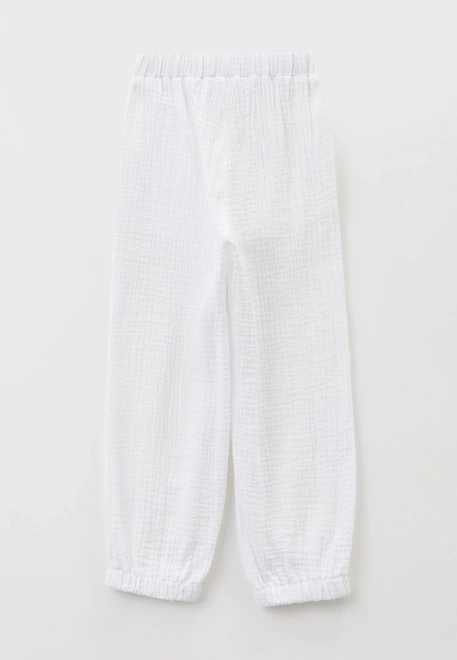 Брюки для малышей на резинках из муслина