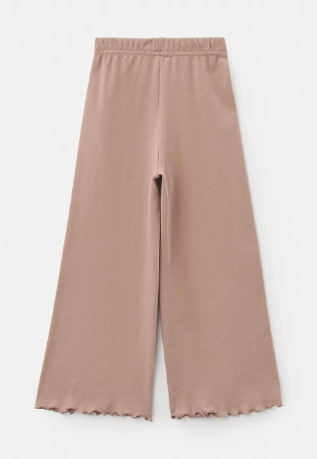 Пижама с принтом в темно-бежевом цвете для девочек