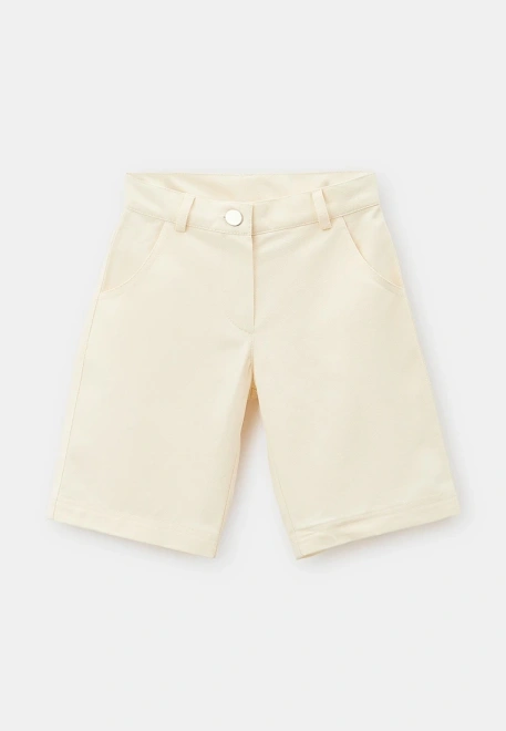 Комплект летний из жилетки на кнопках и свободных шорт 