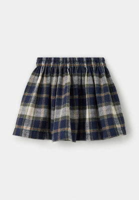 Комплект из лонгслива, юбки и повязки