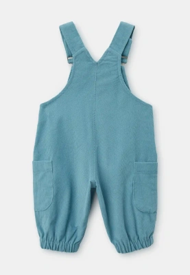 Комбинезон Эллиот из вельвета в серо-голубом цвете