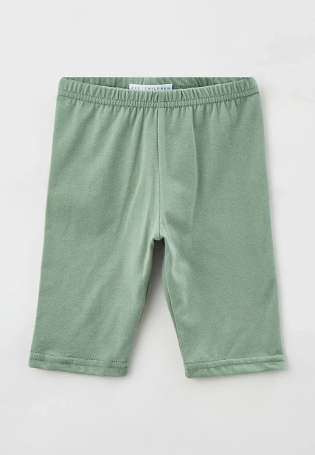 Велосипедки однотонные оливкового цвета