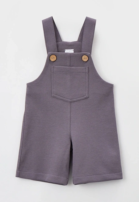 Комбинезон для малышей трикотажный на двух большим пуговицах 