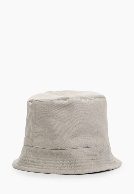 Панама из денима серая