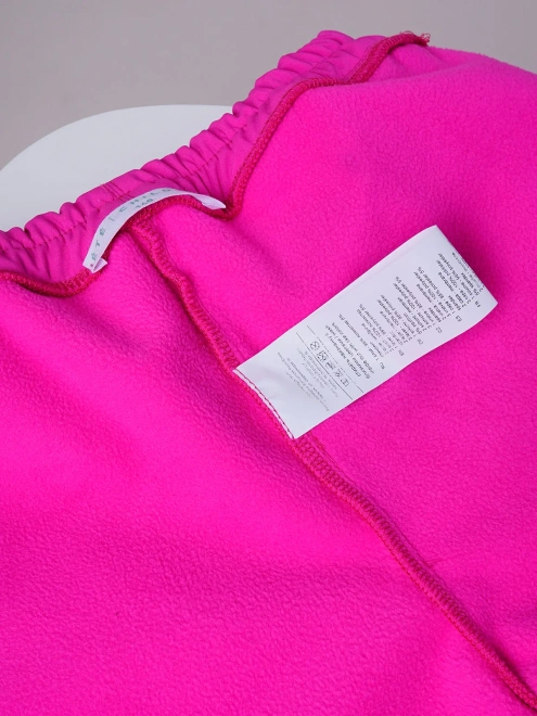 Брюки из влагозащитной ткани в цвете фуксия 