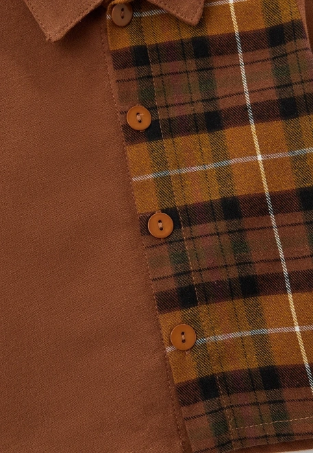 Рубашка из теплого хлопка