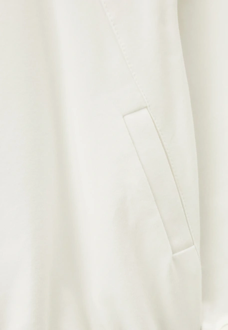 Свитшот Гарт из двунитки в молочном цвете