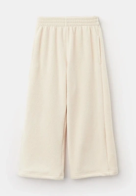 Костюм Скутер из флиса для девочек в молочном цвете