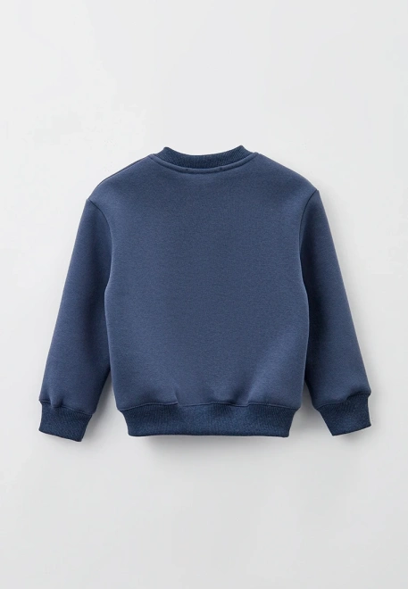 Свитшот Натан с V-образным вырезом из футера с начесом