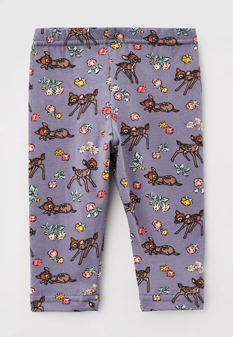 Леггинсы для малышей с принтом олененок Бэмби