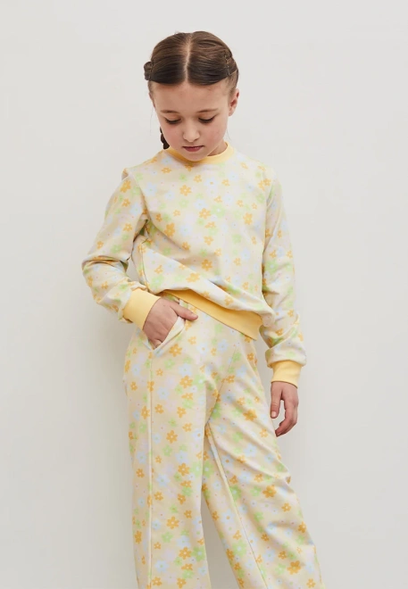 Комплект брюки и свитшот из двунитки