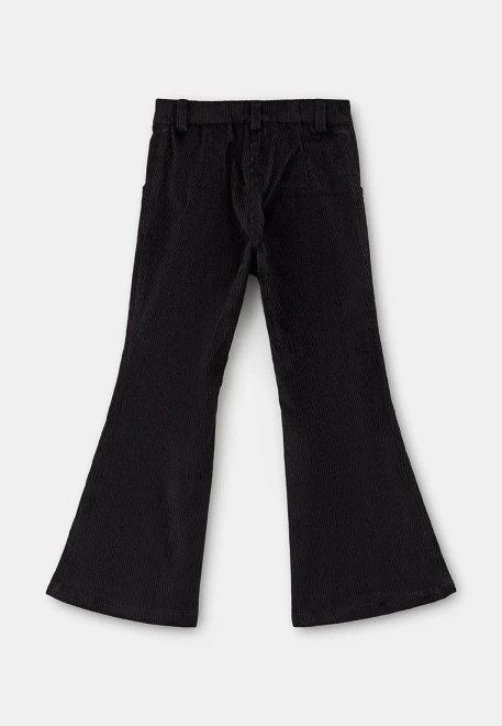 Брюки черного цвета из вельвета