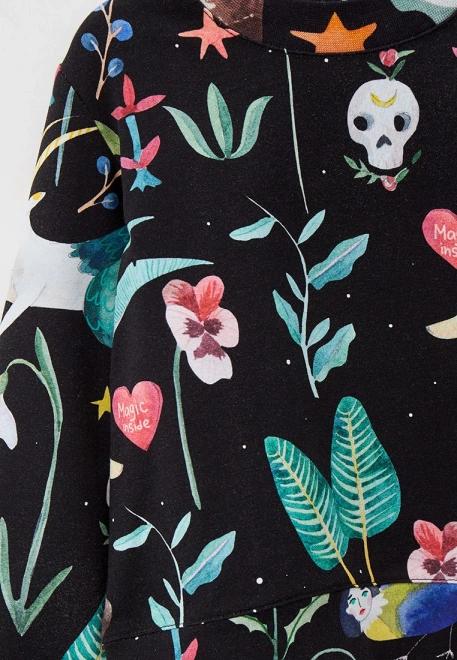 Свитшот из плотного трикотажа 