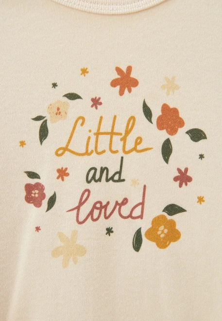 Пижама для девочек в молочном цвете