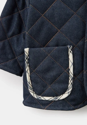 Куртка темно-синего цвета